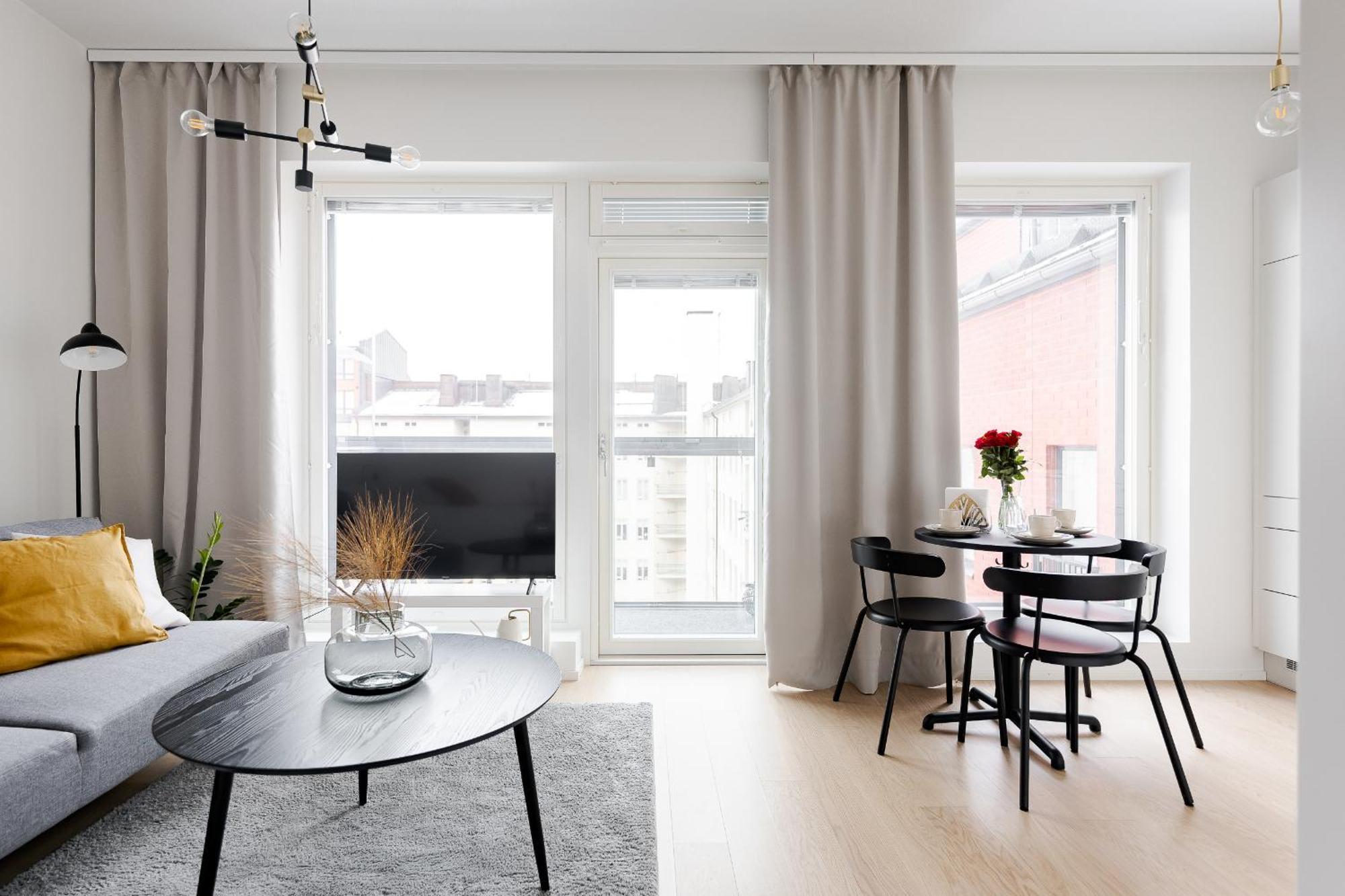 Apartmán Great Location, Quiet And New With Balcony&Cafe Tampere Exteriér fotografie